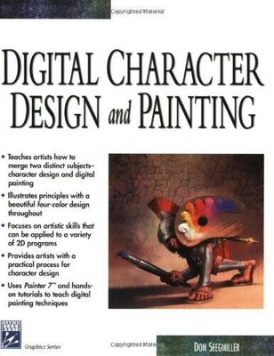 Digital Character Design and Painting (Charles River Media Graphics) - GOOD