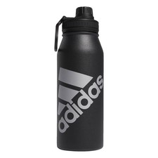 adidas 1 Liter 32 oz Metal Water Bottle, Hot/Cold Double-Walled Insulated 1...