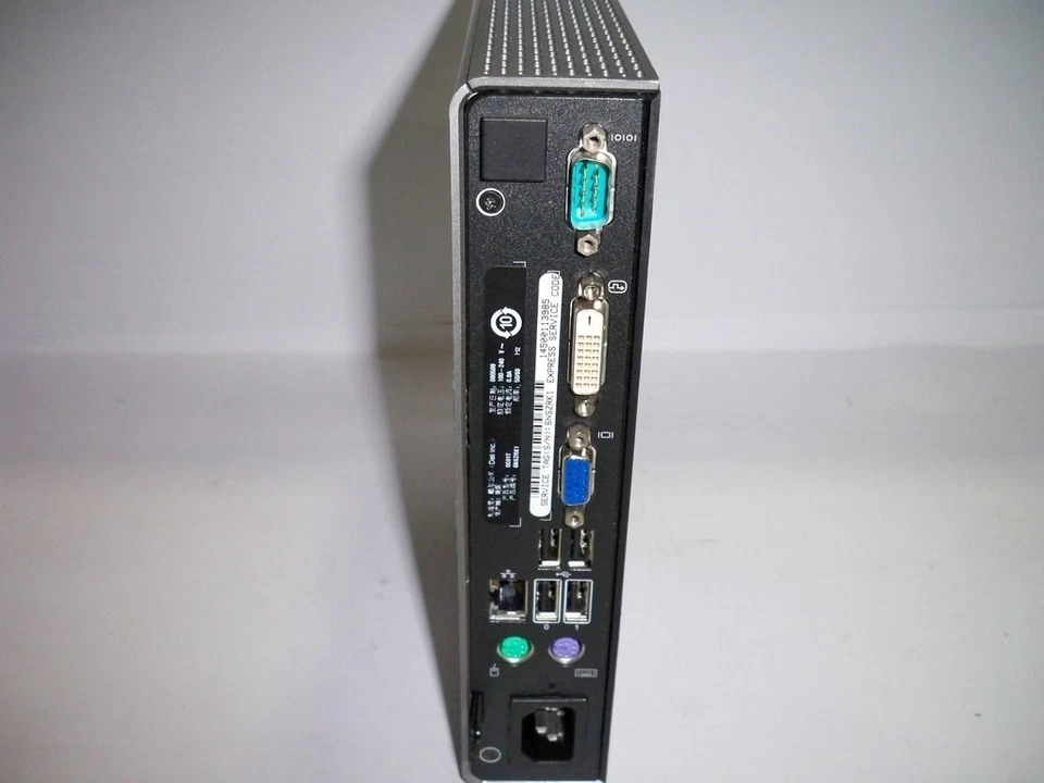 Dell OptiPlex FX160 DC01T Mini Desktop Intel Atom 230 2GB RAM 2GB HDD SEE NOTES - Image 3 of 3