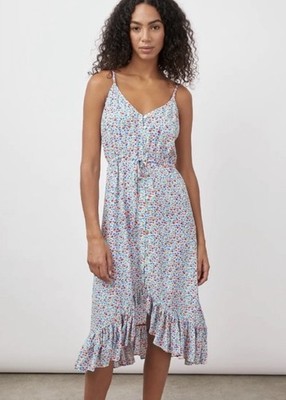 Rails Frida Slip Dress Size Small Wild Daisies Floral Print New