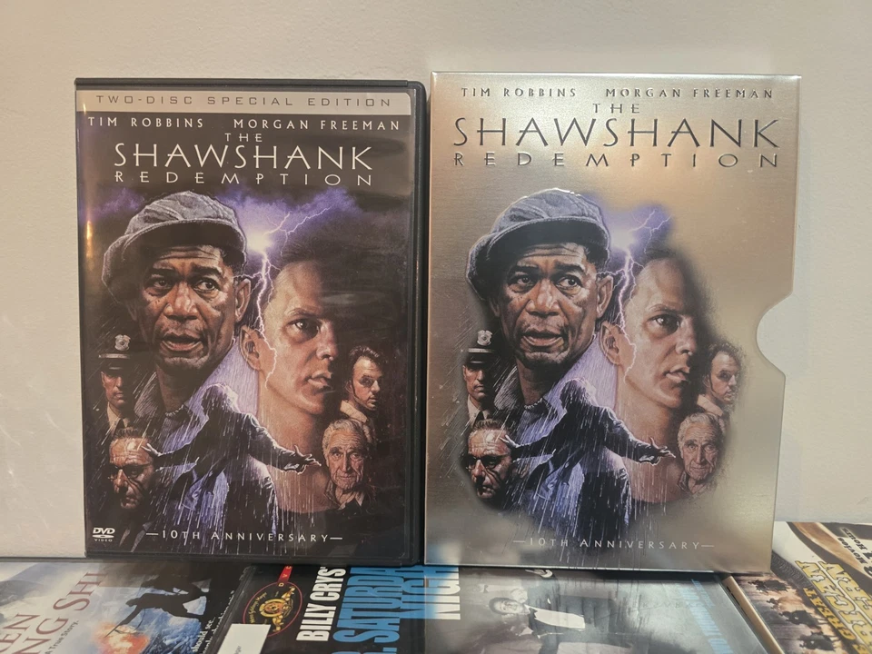 The Shawshank Redemption ( 2 Disc Special Edition DVD, 1994) STEEL CASE/RARE,HTF - Image 3 of 4