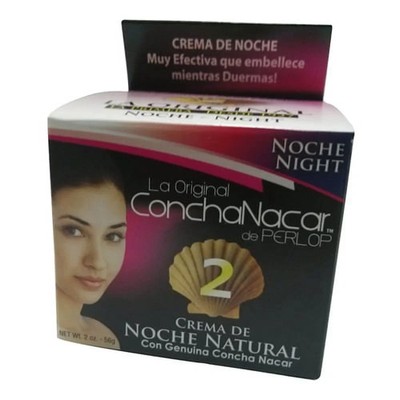 La Original Concha Nacar De Perlop #2 Night Skin Cream - 2 Oz, 6 Pack