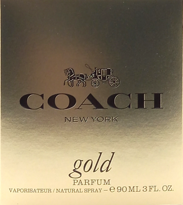 COACH GOLD PARFUM SPRAY FOR WOMEN 3.0 Oz / 90 ml BRAND NEW SEALED