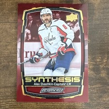 Upper Deck Engrained Synthesis Alex Ovechkin #S-18 Capitals 2023-24 NHL