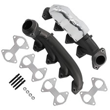 Pair Exhaust Manifold for Ford Expedition/F-150 2005-2012 Cast Iron 5.4L V8
