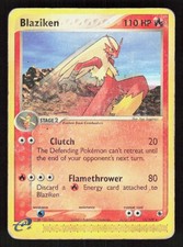 Pokemon Blaziken 15/109 Rare Ruby & Sapphire (HP)