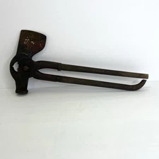 Vintage Antique Ranchman Combination Multi Fencing Tool Hatchet Hammer Pliers