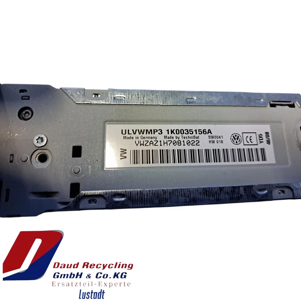 VW Golf 6 Radio 1K0035156A - Bild 2 von 2