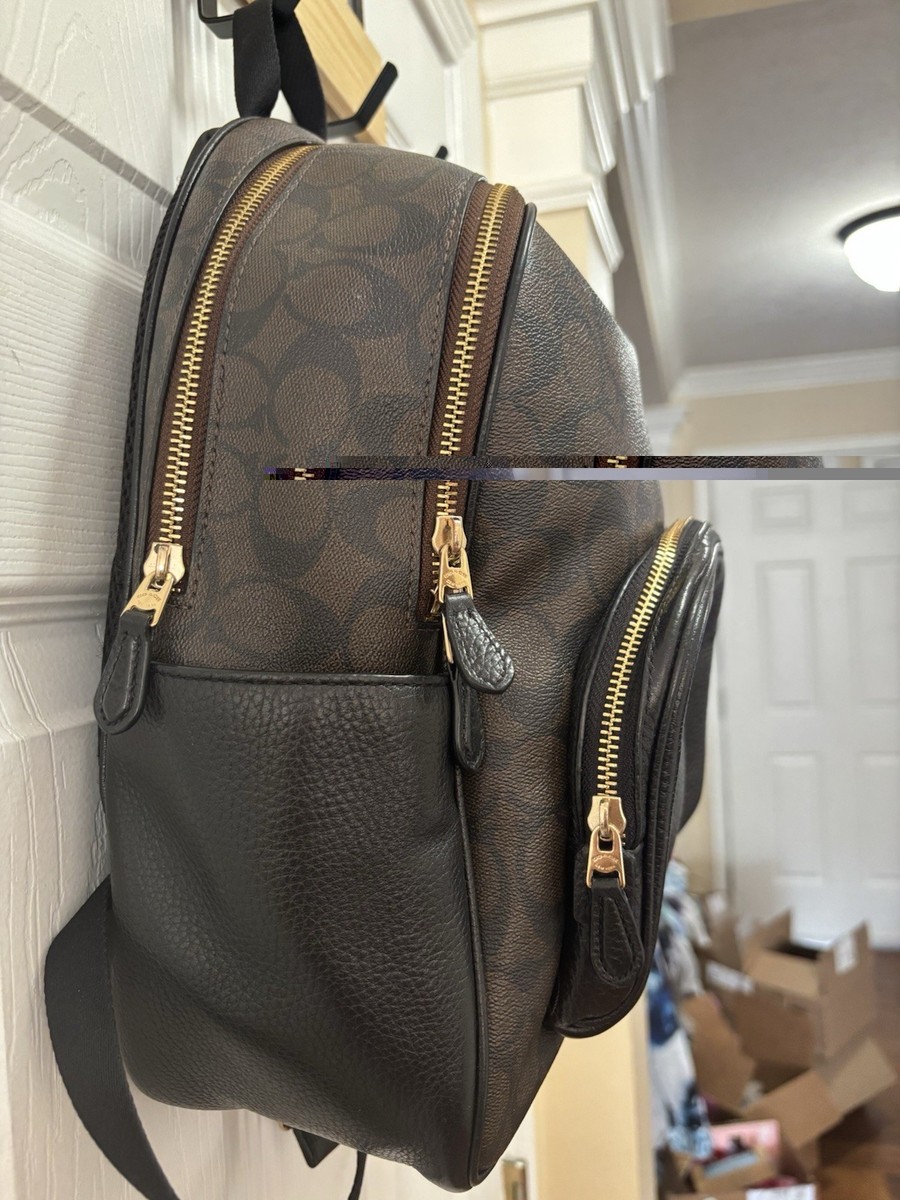 Coach L2022-5671 Court Backpack in Signature Canvas & Pebbled Leather BNOT s-l1200.jpg main image 4