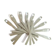 9Pcs Understring Radius Gauge Tools Versatile for Workshops Musicians Basses