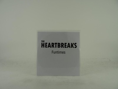 THE HEARTBREAKS FUNTIMES (357) 10 Track Promo CD Album including White Sleeve NU