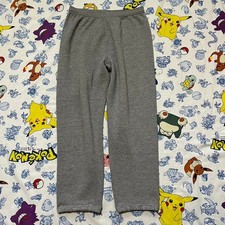 Vintage 90s Jerzees Grey Made in USA Cotton Sweatpants 1990s