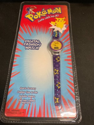 Nintendo Pokemon Digital Fashion Pikachu Watch (Battery Not Included) Brand New