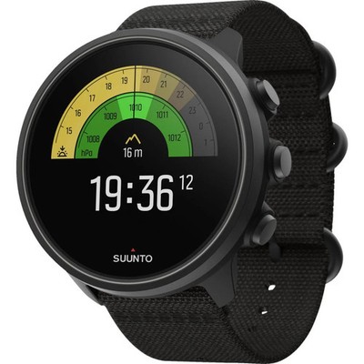 Suunto Baro 9 Titanium Multisportuhr Charcoal Black Titanium (24 mm)