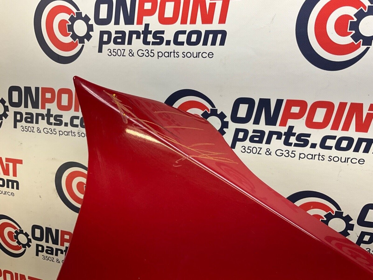03-09 Nissan 350Z Front Fender Red/AX6 Passenger Right F3100CD0MA