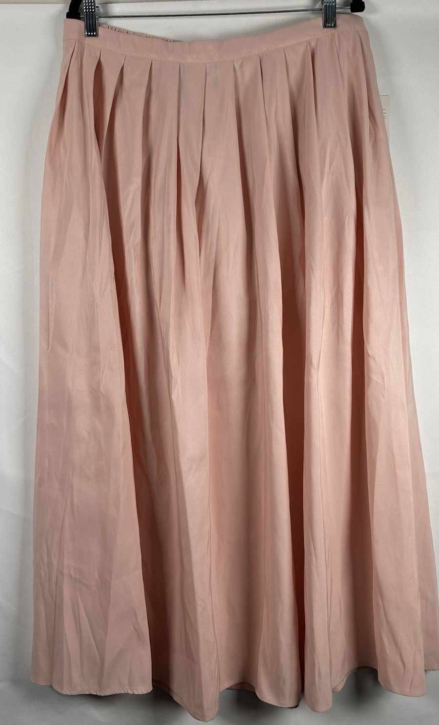 A New Day Women's Pleated A-Line Maxi Skirt Size XL   NWT