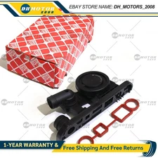 FEBI Oil Separator PCV Pressure Control Valve Gasket for VW Audi 2.0 06F129101R