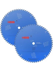 2 Pack 10 Inch Circular Saw Blade 60T Carbide Teeth for Wood Cutting - BRAND NEW