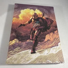 Star Wars Mandalorian Baby Yoda Grogu 8 X 12 Canvas Wall Art Made In USA