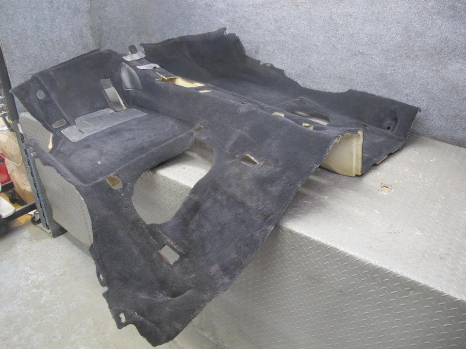 Alfombrilla interior PORSCHE BOXSTER 986 1997-2004 CUBIERTA ALFOMBRILLA NEGRA Foto 2 de 4