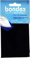 Wrights 230 002-31 Bondex Iron-On Mending Fabric 6-1/2"X14"-Black