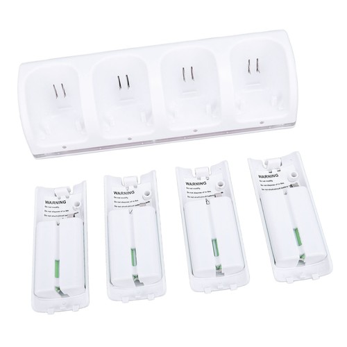 Controller Charger Station For Wii Remotes Controller Charger Dock Station With - Picture 3 of 12