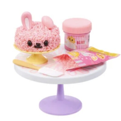 New MGA's Miniverse Make It Mini Spring 2024 Pink Easter Bunny Cake