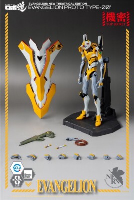 [ Alloy body ] ORIGINAL THREEZERO Evangelion Robo Dou EVA Proto Type 00  Figure