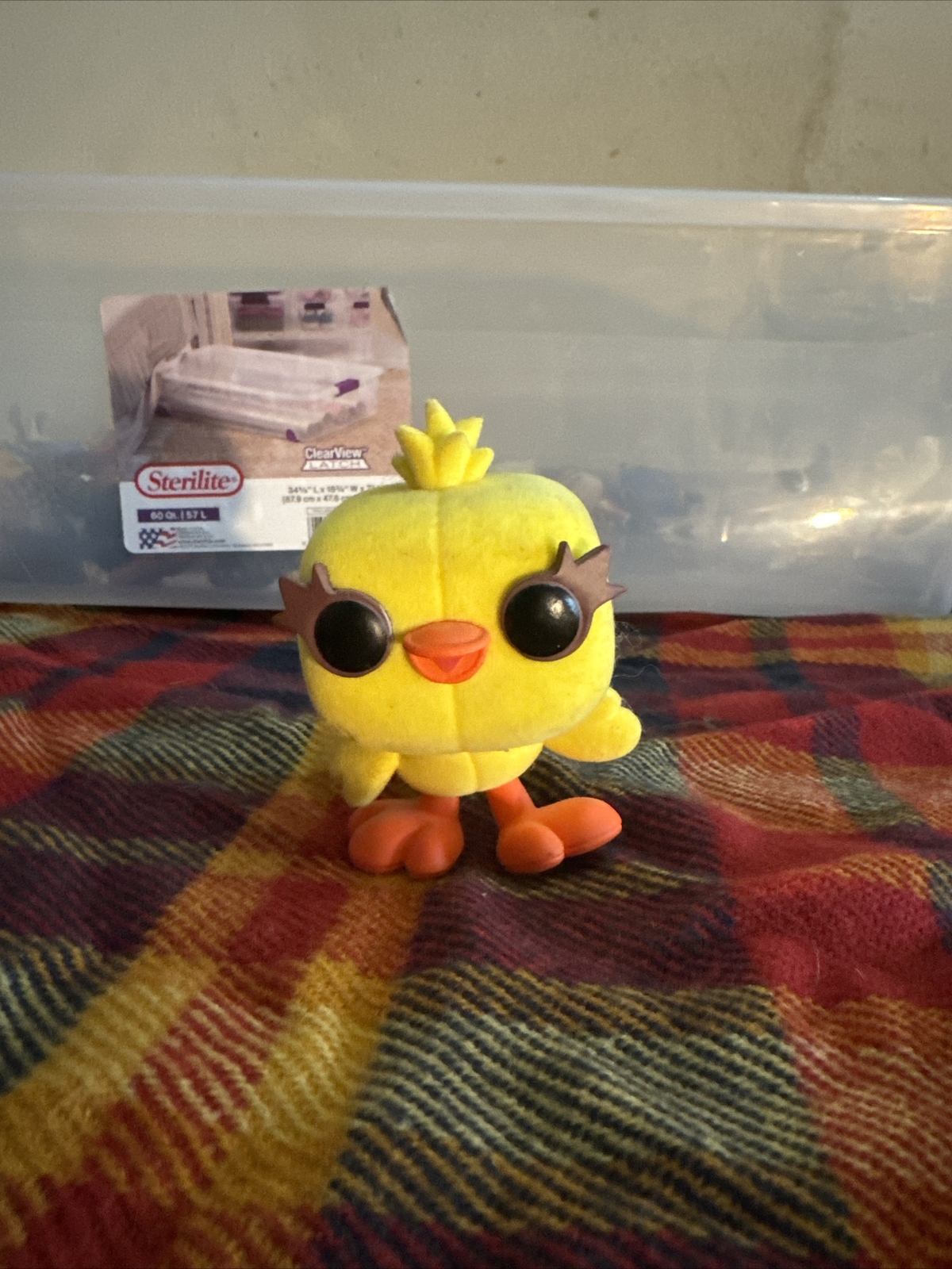 Funko Pop! Toy Story Ducky (Flocked) - Fye (Exclusive) #531 Out Of Box