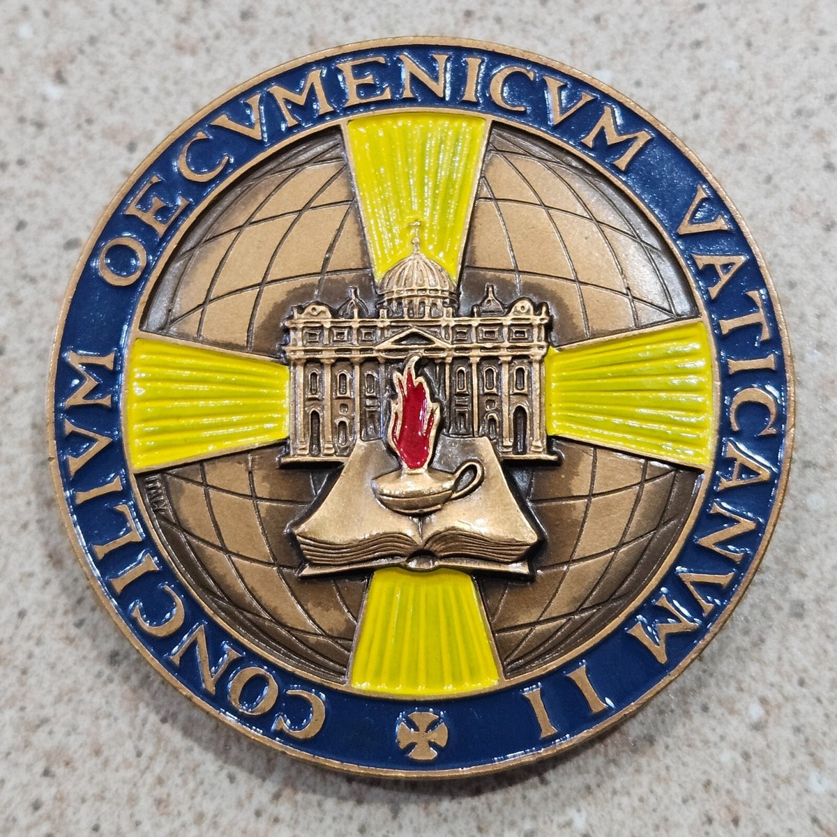 超希少　IOANNES XXIII PONT MAX ITALY, JOANNES XXIII PONT. MAX Medal 35mm 15.7g Silver