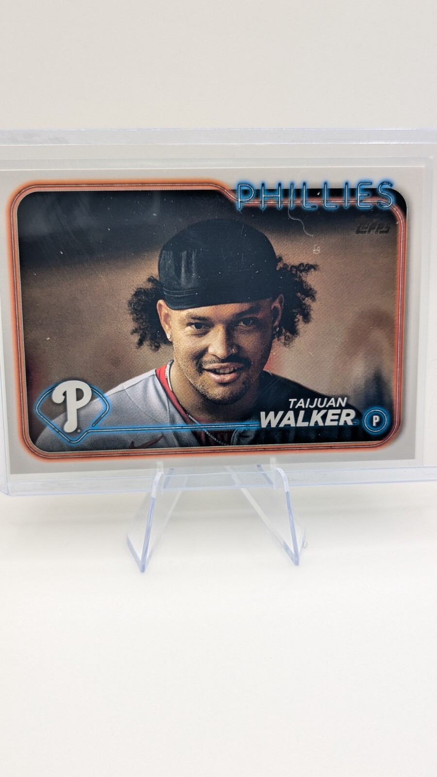 2024 Topps Series 2 TAIJUAN WALKER #643 Golden Mirror Image Variation SSP