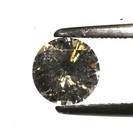 loose .95ct I3 J brilliant round diamond 6.34x3.76mm vintage estate antique — photo 3