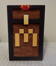 2025 McDonald's Minecraft Adult Happy Meal toy with Unused Code Card New Sealed