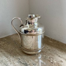 Kaffeethermoskanne, Thermoskanne Christofle, Versilbert, 1980er Jahren, 250 ml