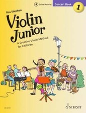 Stephen: Violin Junior: Concert Book 1 - A Creative Violin Method for Children