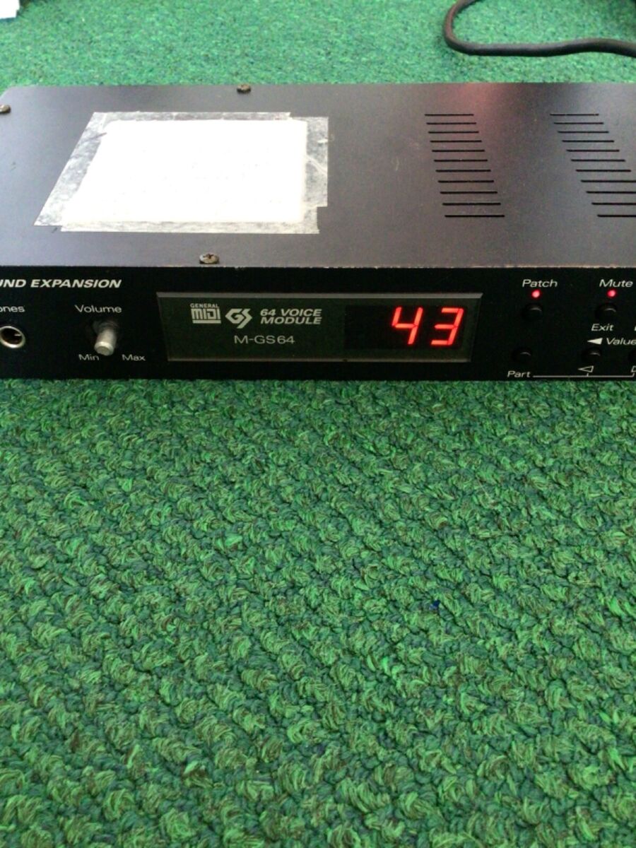 Roland M-GS64 - 64 Voice 32 Part - MIDI Sound Expansion Roland M-GS64 - 64 Voice 32 Part - MIDI Sound Expansion