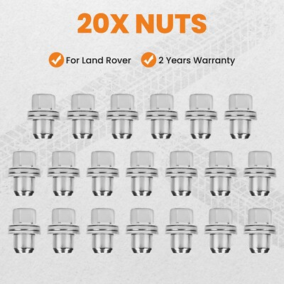 #ad #ad Wheel Lug Nuts For Land Range for Rover LR3 LR4 for Range Rover L322 L405 06 12 $45.02
