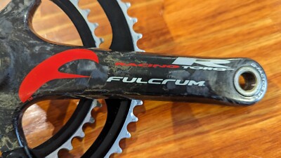 Fulcrum Racing R Torq 175mm crank set 53/39 carbon with BB | eBay