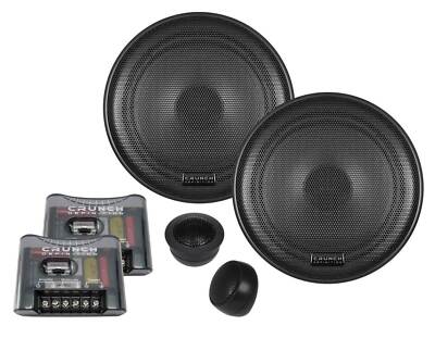 Crunch DSX6.2C 16,5 cm (6.5) Komponenten-System 200 Watt Auto-Lautsprecher Boxen