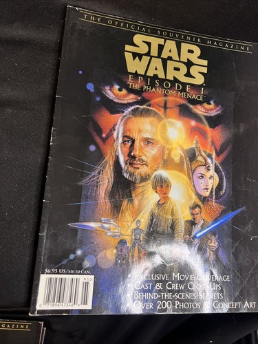 Star Wars: Episodio I, La Amenaza Fantasma Revista Oficial de Recuerdos Topps, 1999 - Imagen 2 de 4