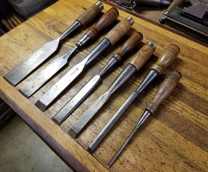 ANTIQUE Tools Woodworking Chisels Lot VINTAGE Carpenters ANTIQUE Tools Woodworking Chisels Lot VINTAGE Carpenters