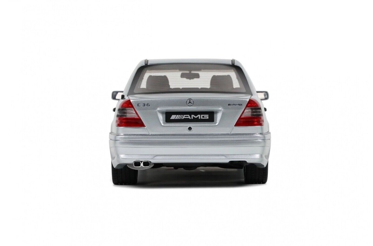 1/18 Mercedes Benz C36 AMG W202 Brilliant Silver 1994 Model 1/18 Mercedes Benz C36 AMG W202 Brilliant Silver 1994 Model