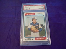 1974 TOPPS #298 RORIC HARRISON PSA 9