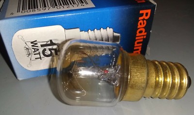  Radium E14 15W 230V Light Bulb 300 deg C 85lm 1000h