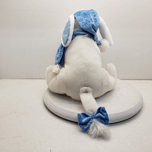 Disney Store White Eeyore Plush With Hat And Scarf  12"  - Picture 3 of 6