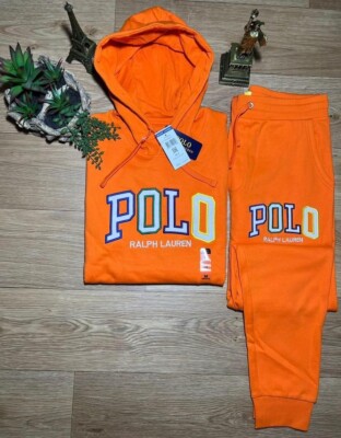 ralph lauren fleece jogging suit