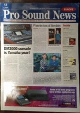 PRO SOUND NEWS EUROPE MAGAZINE DECEMBER 2001 RARE VINTAGE