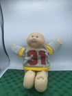 Vintage Cabbage Patch Boy Doll Blue '85 Tush Bald Blue Eyes 1st Tooth