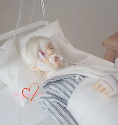 Medical Oxygen Mask for 1/6 Yosd 1/4 MSD MDD Puyoo 1/3 SD Uncle Blythe BJD Doll