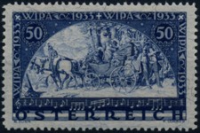 &Ouml;STERREICH 1933 556 WIPA (Faser P.) postfrisch ** Kw:750,-
